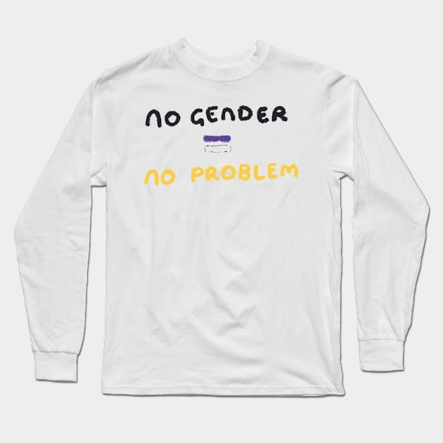 No problem (nb) Long Sleeve T-Shirt by silverxsakura